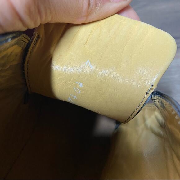 Heschung Chêne Boots Chelsea Calf Leather Munk Strap Black Anilcalf Basalte 7 - Picture 5 of 6